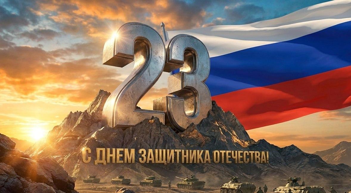 С Днем защитника Отечества!